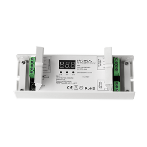 <span class=keywords><strong>Variateur</strong></span> de lumière AC TRIAC DMX512 à coupure de phase, 2 canaux, <span class=keywords><strong>pour</strong></span> lampes <span class=keywords><strong>LED</strong></span> dimmables, prend en charge les charges résistives et les charges capacitives - Product Image 6