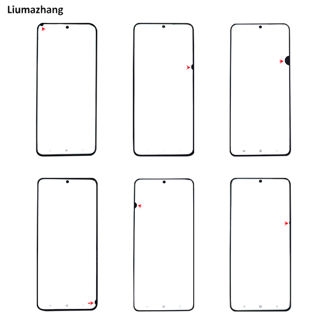 Original Super AMOLED Mobile Phone LCDS for Samsung Galaxy S20 Ultra Display Touch Screen Assembly With Black Dot