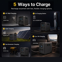Générateur solaire MPPT grande capacité 6144Wh en stock en Allemagne (UE) 4200W UPS Station d'alimentation portable de secours domestique 5000W