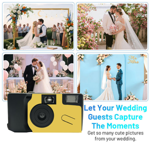 Nouveau modèle d'appareil photo jetable 35 mm avec flash, piles AAA, mise au point fixe, film <span class=keywords><strong>couleur</strong></span> <span class=keywords><strong>Kodak</strong></span> 36 expositions pour anniversaires, mariages et événements - Product Image 4