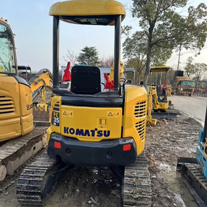 CE certified High Quality Second <b>Hand</b> Komatsu Pc35 <b>Mini</b> Hydraulic Crawler Excavator 3.5ton Good Condition 2024 Model Motor - Product Image 5