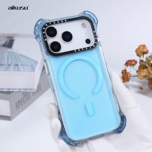 Étui de téléphone pour iPhone Air 17 Pro Max 15 Pro Max 16 Pro Max 14, marque Fancy, magnétique, écologique, TPU + PC, premium, résistant aux chocs, pour femmes - Product Image 5