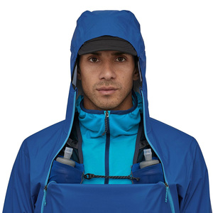 OEM Service Ultralight Men's <strong>Waterproof</strong> Rain <strong>Jacket</strong> for Mountain Running 3 Layer <strong>Packable</strong> Outdoor <strong>Jacket</strong> - Product Image 4