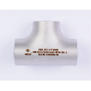 Té égal lisse rond haute pression ASME B16.9 A/SA403 acier inoxydable 1 an de garantie résistant à la Corrosion en gros - Product Image 3