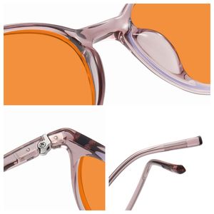 Óculos Anti Luz Azul Laranja OEM Óculos Bloqueadores de Luz Azul Óculos de Leitura com Lente Vermelha - Product Image 4