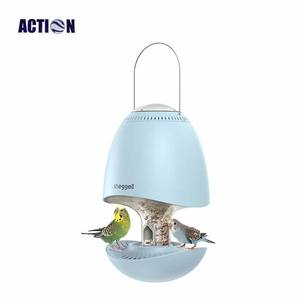 AKX <span class=keywords><strong>Mangeoire</strong></span> à oiseaux anti-éclaboussures Gamelles Cage en plastique Distributeur de nourriture pour pigeons à vendre - Product Image 1