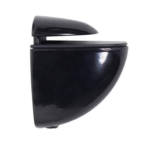 Paire de pinces pour étagère midi en aluminium, support <span class=keywords><strong>d</strong></span>'étagère en verre métallique pour la cuisine et la salle de bain - Product Image 2