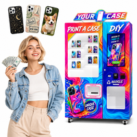 Distributeur automatique de coques de téléphone DIY pour kiosque commercial en centre commercial, fonctionnement en libre-service