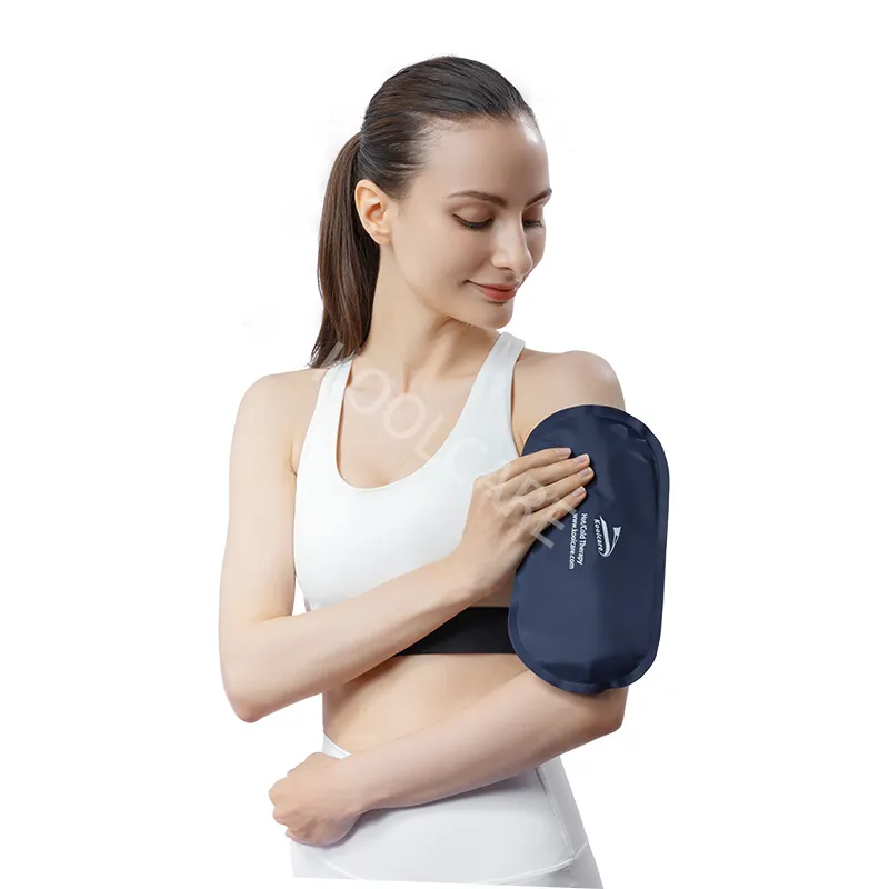 Gel Cold & Hot Packs with Adjustable Wrap. Reusable Warm or Ice Packs for Injuries, Hip, Shoulder, Knee, Back Pain