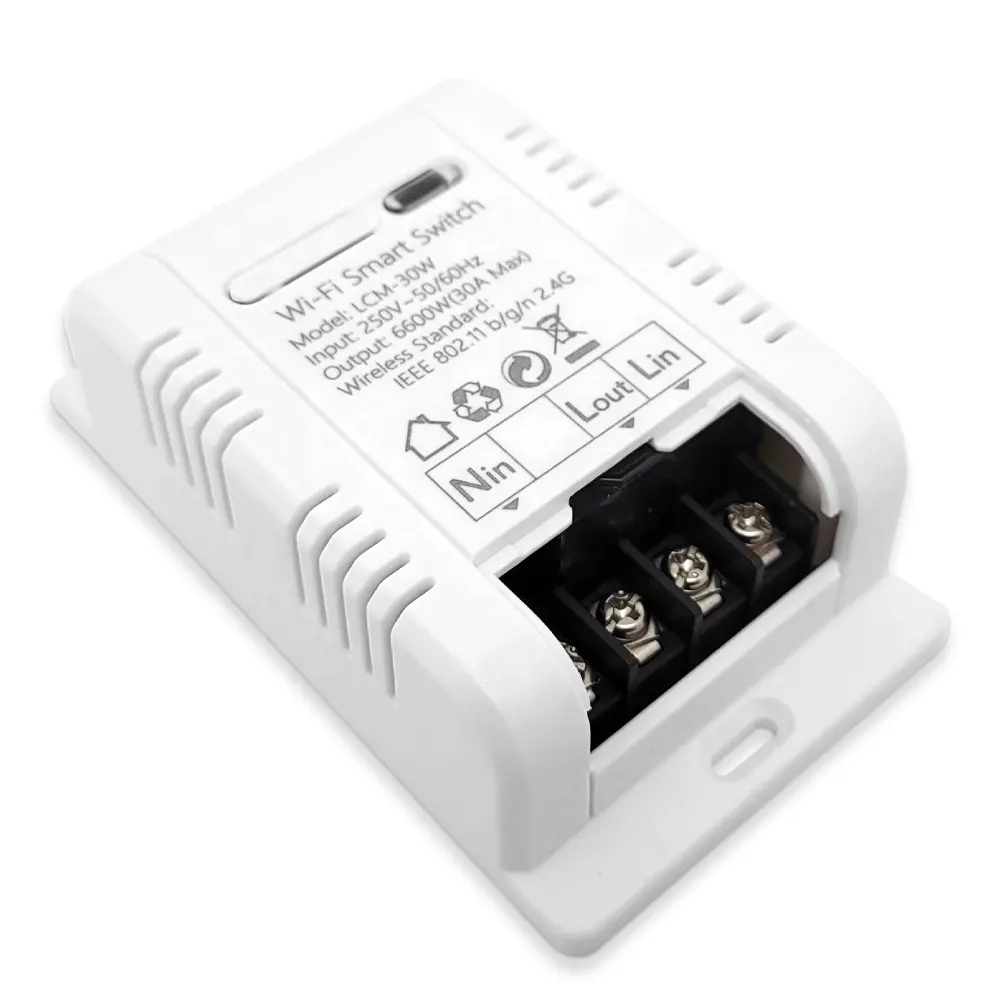 LDC-10W WiFi On/Off kontrol kuru kontak enerji İzleme ile RF433 Alexa Google ev ile çalışmak evrensel DIY akıllı anahtar