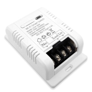 Contrôleur WiFi marche/arrêt LDC-10W, <span class=keywords><strong>contact</strong></span> sec avec surveillance de la consommation énergétique, RF433, compatible avec Alexa, Google Home, interrupteur intelligent universel DIY - Product Image 1