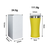 Beauchy Tequilero 6 oz Tumbler 304 Double Paroi Acier Inoxydable Mini Verres À Liqueur Sans Pied Gobelets pour Liqueur Whisky 6 oz