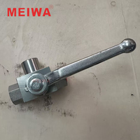 Vanne à boisseau sphérique à trois voies 1.009.0026 pour pièces de machines minières Kaishan KJ311 pour équipement minier