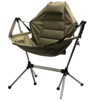 Chaise de jardin en tissu Oxford avec structure en fer, dossier réglable, robuste, pliable, capacité de 300 lb, portable, moderne