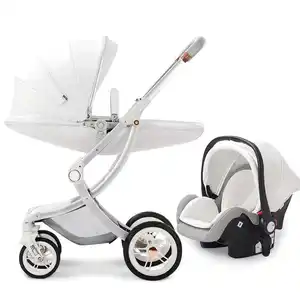 高标准婴儿推车旅行系统旅行车婴儿车carri托para bes套装易于折叠，椅子3合1适合新生儿和婴儿
