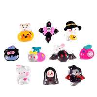 Decorazioni in Resina per Halloween e Natale, Mini Charm per Slime Fai-da-Te, per Fermagli per Capelli, Scrapbooking e Cornici
