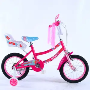 Xthang New Style 12" 16 In 20 Inch Mini Bisicleta Kids Bicycle Doll Chair Baby Cycle Children Bike For 3 5 To 8 Years Old
