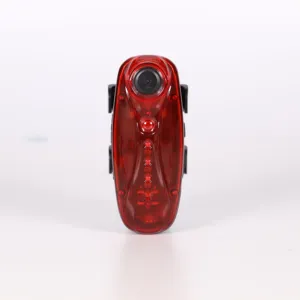 全高清1080P自行车配件自行车摄像头防水12MP自行车尾灯带摄像头