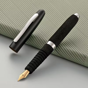 Penne Stilografiche Mini in Metallo Economiche 2026, Piccole e Carine, Novità in Gomma EVA, Penna Calligrafica con Inchiostro a Base d'Acqua per Uso Alberghiero e Aziendale - Product Image 4