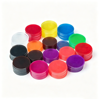 Jetons de poker en plastique vierges en gros avec motifs et couleurs personnalisables pour les jeux de casino