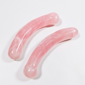 DIYマッサージワンドクリスタル大人の大人のおもちゃ美しいローズクォーツGワンド - Product Image 2