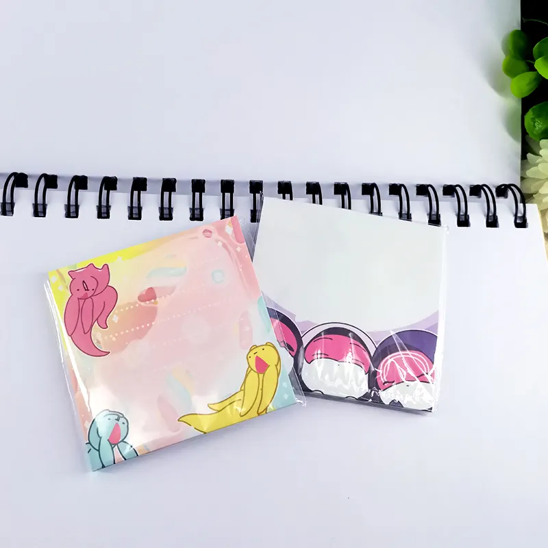 Custom memo pad printing office paper notepad sticky note manufacturer