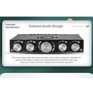 Placa amplificadora de 2.1 canales XY-S350H TPA3251, módulo amplificador de potencia para subwoofer de 220W×2+350W, reemplaza al 7498E con control de agudos y graves. - Product Image 4