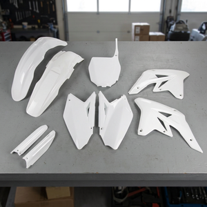 Bianco 041 Kit di plastica completa per Suzuki RMZ 250 2007-2009 modello di accessori per moto - Product Image 3