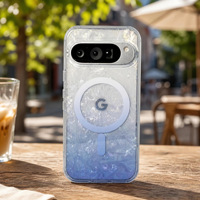Coque magnétique dégradée pour Google Pixel 11 Pro, 10/10 Pro XL, motif semi-transparent rêveur, 9A