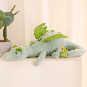 <span class=keywords><strong>Pterodactyl</strong></span> dinos bay cánh trắng rồng plushies búp bê Quà tặng màu xanh lá cây ác rồng Đồ chơi sang trọng Khủng Long Thú nhồi bông đồ chơi - Product Image 5