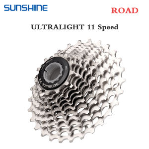 SUNSHINE Ultralight Silver HG 11 <span class=keywords><strong>12</strong></span> <span class=keywords><strong>velocidades</strong></span> 28T 32T 34T 36T bicicleta de carretera rueda libre bicicleta <span class=keywords><strong>Cassette</strong></span> volante Accesorios - Product Image 6