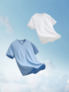 Camisetas Casuales Unisex de Talla Grande, Personalizadas, Cuello Redondo Blanco, Estampado Digital 100% Algodón, Diseño Sólido, Ecológicas, 180gsm, Manga Corta - Product Image 3