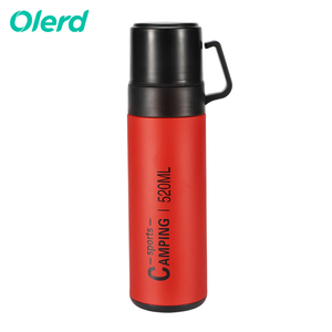 Botella de <span class=keywords><strong>Agua</strong></span> Deportiva Olerd de 520 ml, Doble Pared, Acero Inoxidable, Aislamiento al Vacío, con Tapa Ecológica de PP - Product Image 2