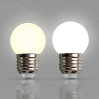 Ampoule LED DC 5V alimentée par USB, culot E27, ampoule bougie G45, plastique, utilisation en jardin, 3000 heures, 3000K/6500K, dimmable, CRI 80