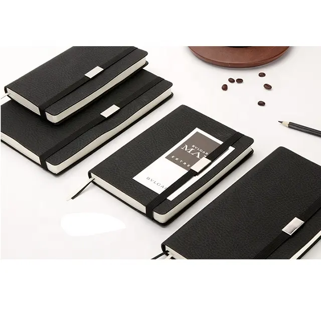 business gifts Soft cover a5 planners cheap Notebooks Factory price notepad luxury PU leather 2022 Diary Notebook with pen