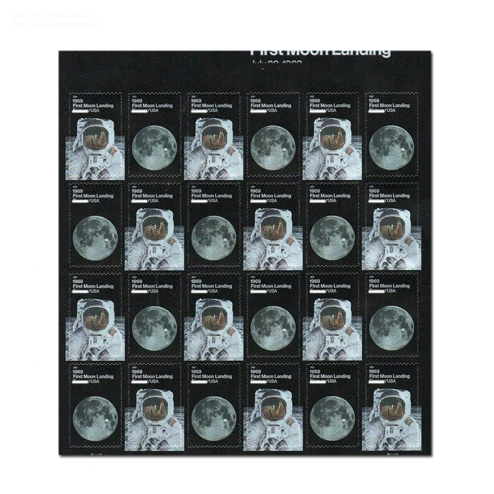 Blanc Y172 2019 l'atterrissage sur la Lune 100 pièces