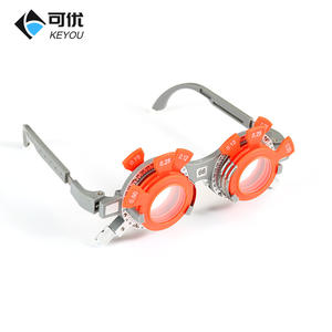 Montura de Prueba Keyou de 60 mm con Distancia Pupilar Fija, Patillas Ajustables, Montura Ultraligera para Examen Ocular, Examen de Agudeza Visual - Product Image 2