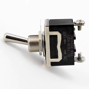 China on Off Switch Material de cobre Metal Rocker Power Toggle Switch E-TEN 1021 15A 250VAC CE Parafuso Pés 2 Pin Switches - Product Image 5