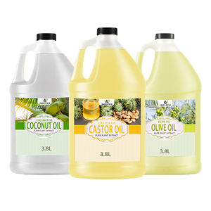 プロフェッショナルヘアケアブレンド ターメリック ペパーミント ラベンダー ホホバ ココナッツ キャスター オリーブ ティーツリーオイル 100%ピュアシード 成長促進用 - Product Image 2