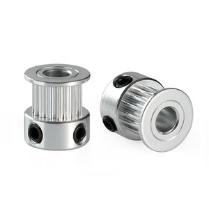 Polea Síncrona 3DSWAY 2GT de 16/20 Dientes, Diámetro Interior de 5/8 mm, Aleación de Aluminio, Accesorio para Impresora 3D - Product Image 1