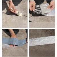 Ruban en caoutchouc butyle écologique de haute qualité |   Membrane imperméable super résistante pour tuiles de toit et murs, pour surfaces fortement endommagées