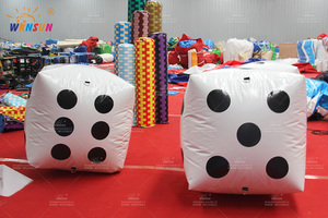 WINSUN Ballon publicitaire <span class=keywords><strong>géant</strong></span> en PVC <span class=keywords><strong>gonflable</strong></span> personnalisé en forme de dés carré, cube <span class=keywords><strong>gonflable</strong></span> publicitaire - Product Image 5