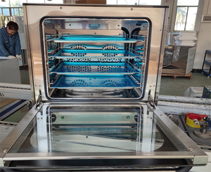 <span class=keywords><strong>Horno</strong></span> de convección multifunción para panadería, Mini <span class=keywords><strong>horno</strong></span> de convección eléctrico con dispositivo protector contra el calor, 4 bandejas - Product Image 4