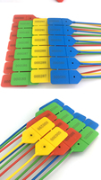 Attaches de câble autobloquantes en nylon 66 bleu BORUI écologiques, étiquette mobile, 2,5x100 mm, certifiées ISO9001
