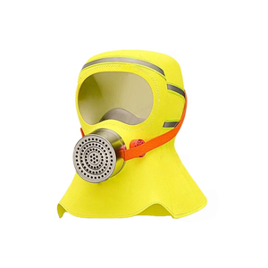 Mask Anti-smoke 3C Certified Fire protection Mask Fire Escape All-round Hood <strong>Filter</strong> <strong>Respirator</strong> - Product Image 1
