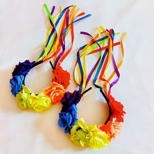 Nuovo Arrivo: Fascia per Capelli LGBT con Fiori, Accessori per Capelli, Fascia Arcobaleno per Ragazze, Orgoglio Gay e Lesbico - Product Image 3