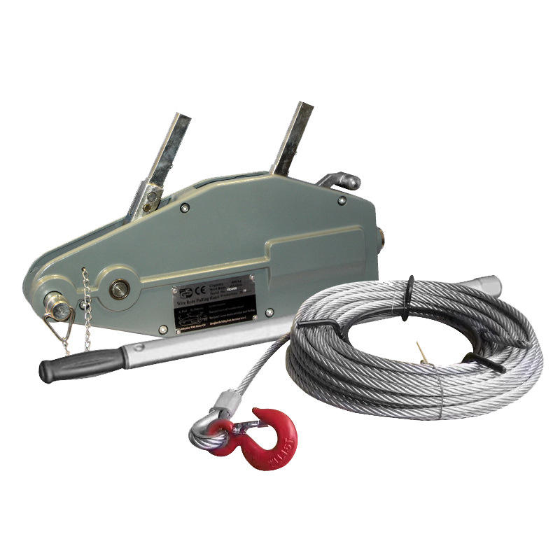 Wire Rope Lever Wire Rope Puller Aluminum Alloy Steel Wire Rope Lever Hoist 0.8 1.6T 3 ...