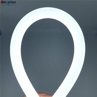 Dc 12v dc 24v 360 degrés néon bandes rondes silicone néon corde circulaire led néon bandes lumières IP67 étanche
