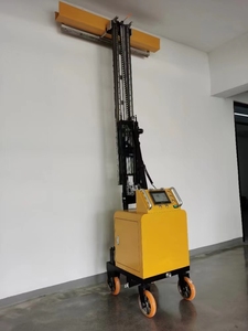 Fully Automatic Mobile Wheel Leveling Machine for Construction Mortar Single Person Operation Lithium Battery Powered 1 Year - Product Image 1