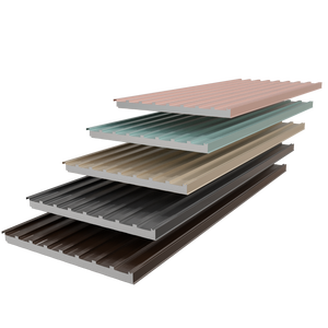 <span class=keywords><strong>Panel</strong></span> Sándwich de Aluminio para Exteriores Industriales, <span class=keywords><strong>Teja</strong></span> Impermeable con Aislamiento Térmico para Techos de Almacenes <span class=keywords><strong>y</strong></span> Fábricas - Product Image 4